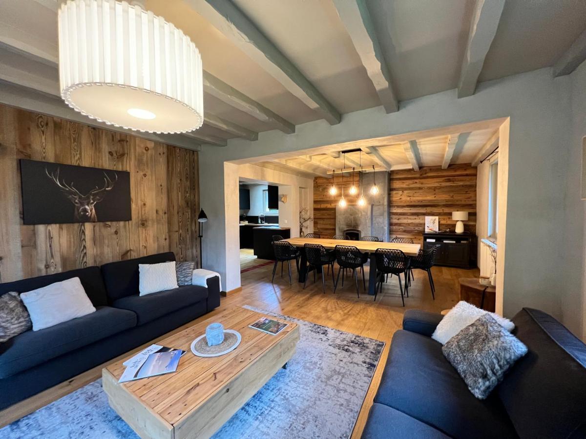 Les Cimes Blanches Cledicihome Chalet 10 Pers Spa & Grand Terrain 4 Minutes Des Pistes La Bresse Exterior photo